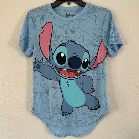 Disney Stitch Short Sleeve Tee Size Small - Picture 1 of 4